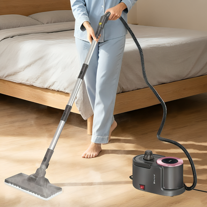 Vielseitiger grauer Dampfreiniger