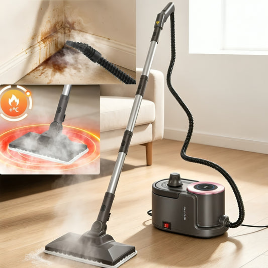 Vielseitiger grauer Dampfreiniger