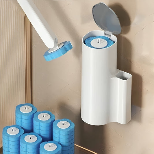 Toilettenbürsten-Set mit Einweg-Ersatzköpfen